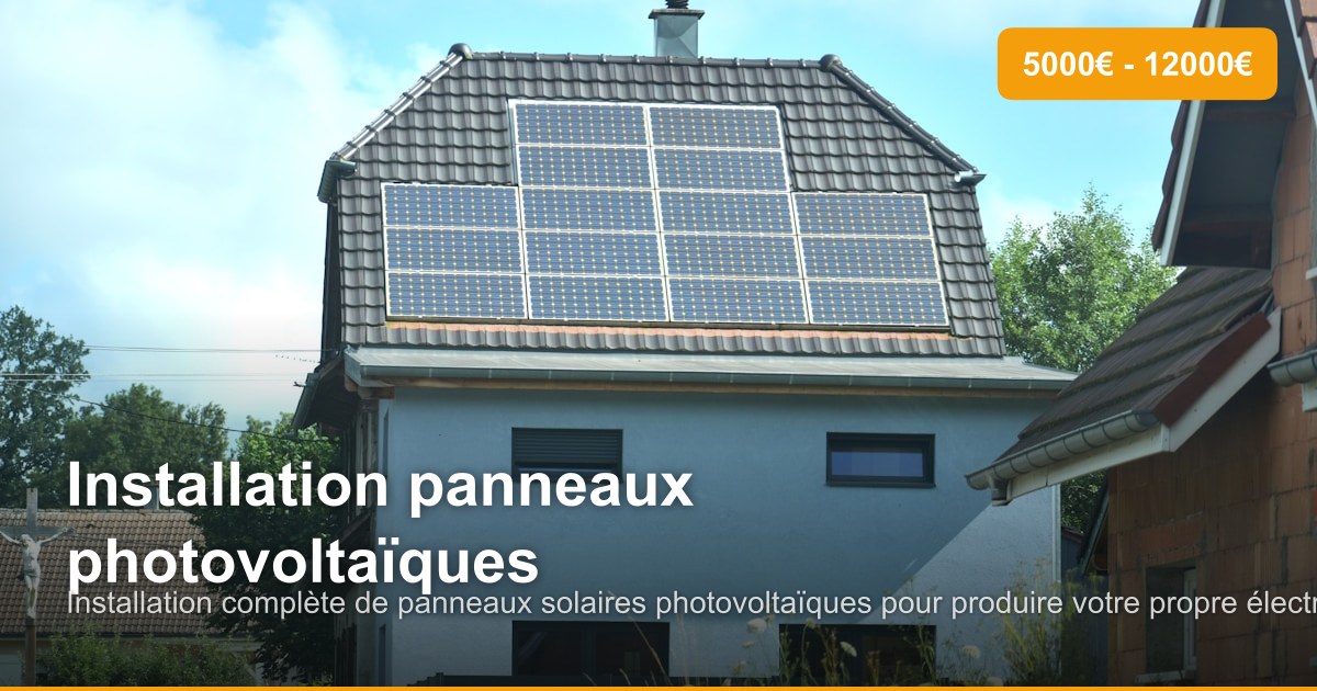 Installation panneaux photovoltaïques dans l'arrondissement de Liège